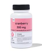 HEMA Cranberry 300 mg 60 stuks, Verzenden, Nieuw