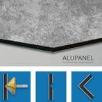 GRANIET ZWART  RALPANEL ACPXL - Aluminium Composiet, Doe-het-zelf en Verbouw, Platen en Panelen, Nieuw, Ophalen of Verzenden