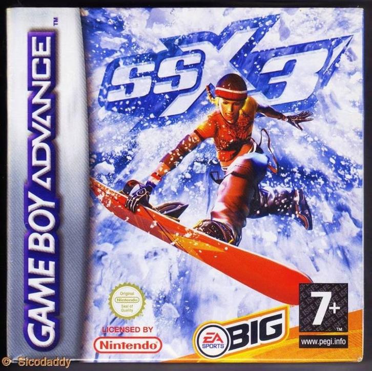 SSX 3 - Gameboy Advance (Losse Cassette) (Game Boy Games), Spelcomputers en Games, Games | Nintendo Game Boy, Zo goed als nieuw