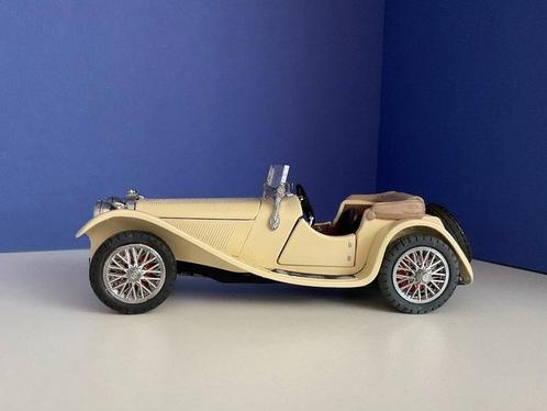 Franklin Mint 1:24 - Model sedan - Jaguar SS-100 - bij 1938, Hobby en Vrije tijd, Modelauto's | 1:5 tot 1:12