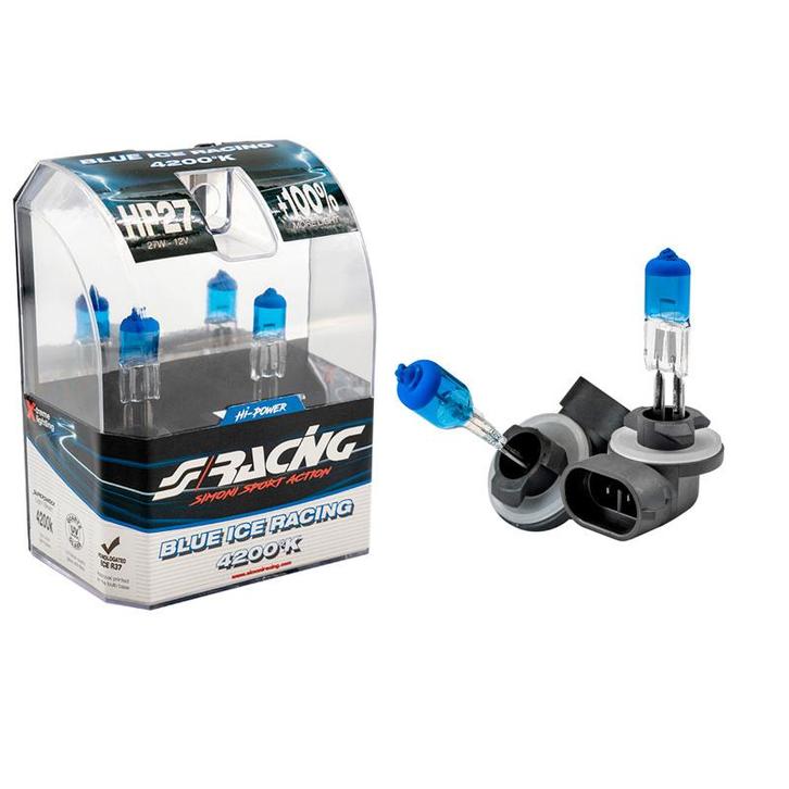 Simoni Racing Halogeen Lampen 'Blue Ice Racing' HP27-881  12, Auto-onderdelen, Verlichting, Verzenden
