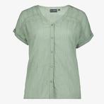 TwoDay dames blouse met korte mouwen groen maat M, Kleding | Dames, Blouses en Tunieken, Verzenden, Nieuw