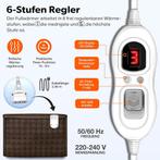 Elektrische Voetenwarmer - Wasbaar - 6 Standen - Bruin - Sin, Verzenden, Zo goed als nieuw