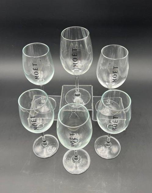 Moët & Chandon - Moët & Chandon - Champagne fluitje (6) -, Antiek en Kunst, Antiek | Meubels | Tafels