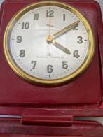 Reisklok, Wekker - Art Deco - Gelakt messing - 1900-1910