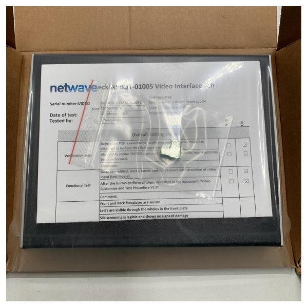 Bieden: Netwave Rutter VDR video module 24V - RUT-01005-EA, Huis en Inrichting, Woonaccessoires | Overige, Nieuw, Ophalen of Verzenden