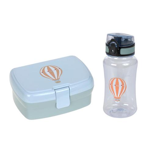 Lässig Lunch Set Tiny Drivers Balloon (broodtrommel + drink, Kinderen en Baby's, Babyvoeding en Toebehoren, Verzenden