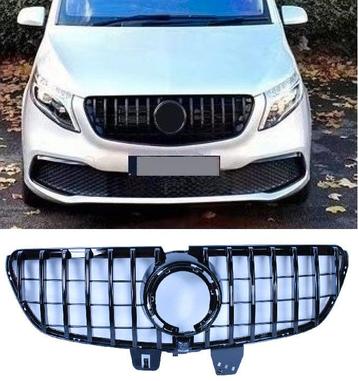 Grill voor Mercedes V klasse W447 2020 zwart