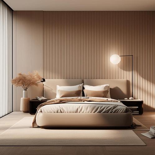3D Wall Panel WP002T LUMIO | 24,7 cm breed | lengte 2 meter, Huis en Inrichting, Stoffering | Behang, Ophalen of Verzenden