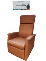 Fitform Sta- Op stoel Elevo 580 Cognac kleurig leder., Minder dan 75 cm, Leer, Zo goed als nieuw, 50 tot 75 cm