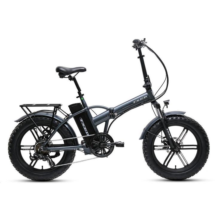 Nieuwe fatbike TXED premium  met factuur Antraciet, Fietsen en Brommers, Elektrische fietsen, Nieuw