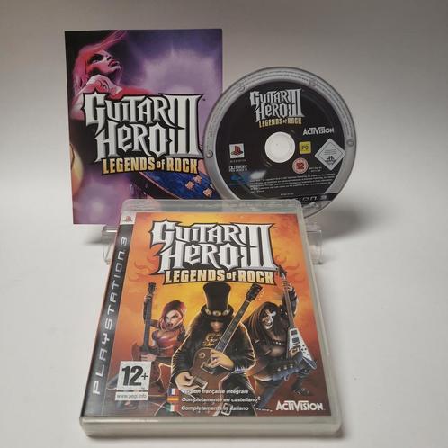 Guitar Hero III Legends of Rock Playstation 3, Spelcomputers en Games, Games | Sony PlayStation 3, Ophalen of Verzenden