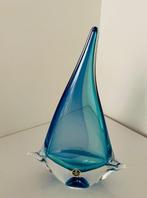 Art Cristal Bohemia - Jan Machalek - sculptuur, “ SAILING” -, Antiek en Kunst, Antiek | Glas en Kristal