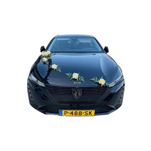 Trouwauto autodecoratie céline geel, Hobby en Vrije tijd, Feestartikelen, Geboorte of Huwelijk, Nieuw, Versiering, Ophalen of Verzenden