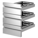 Diamond Ladenblok | PLATINUM LINE | RVS | 3 Laden | 1/1 GN, Ophalen of Verzenden, Nieuw in verpakking