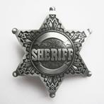 Vintage Western Sheriff Riem Buckle/Gesp, Nieuw, Losse buckle of gesp, Verzenden