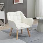 TRUUSK Gestoffeerde Fauteuil, Accentfauteuil, Scandi Design,, Huis en Inrichting, Stoelen, Verzenden, Nieuw