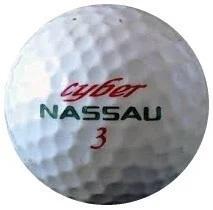 GOLFBALLEN NASSAU CYBER AA KWALITEIT LAKEBALLS AANBIEDING!, Sport en Fitness, Golf, Gebruikt, Overige merken, Bal(len), Ophalen of Verzenden