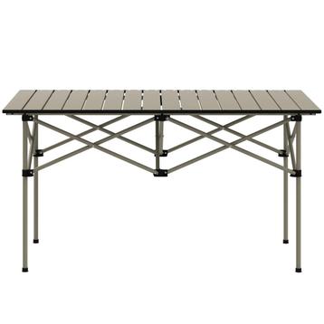 TRUUSK Campingtafel - Opklapbaar met Oprolbaar Tafelblad - X beschikbaar voor biedingen
