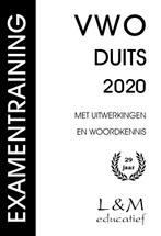 Examentraining Vwo Duits 2020 9789054894162 M.T. Janssens, Verzenden, Zo goed als nieuw, M.T. Janssens