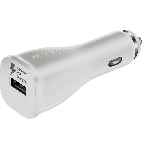 Samsung - Snelle Autolader - LN915U - Wit Bulk + USB-A na..., Telecommunicatie, Autoladers, Nieuw, Verzenden