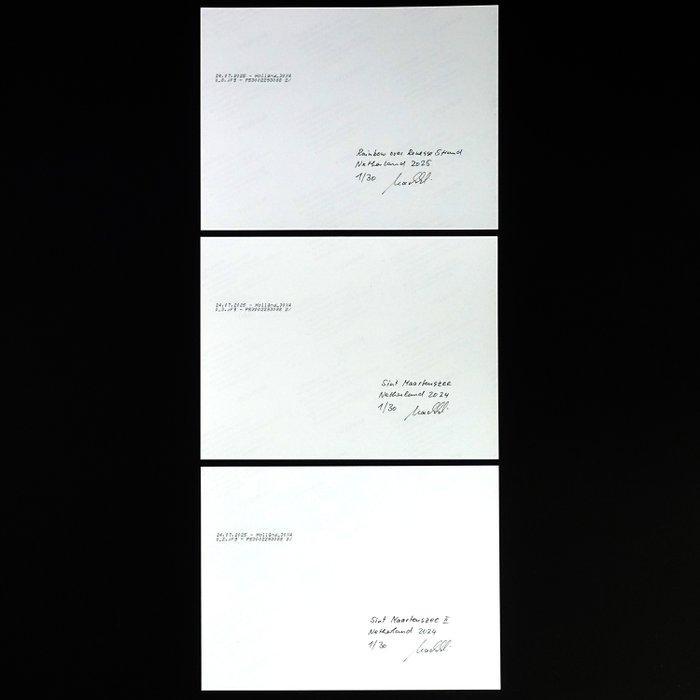 Frank Machalowski - Triptych of Netherlands coast, Antiek en Kunst, Kunst | Designobjecten