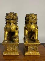 Set foo dogs - Brons - China - Eind 20e eeuw, Antiek en Kunst