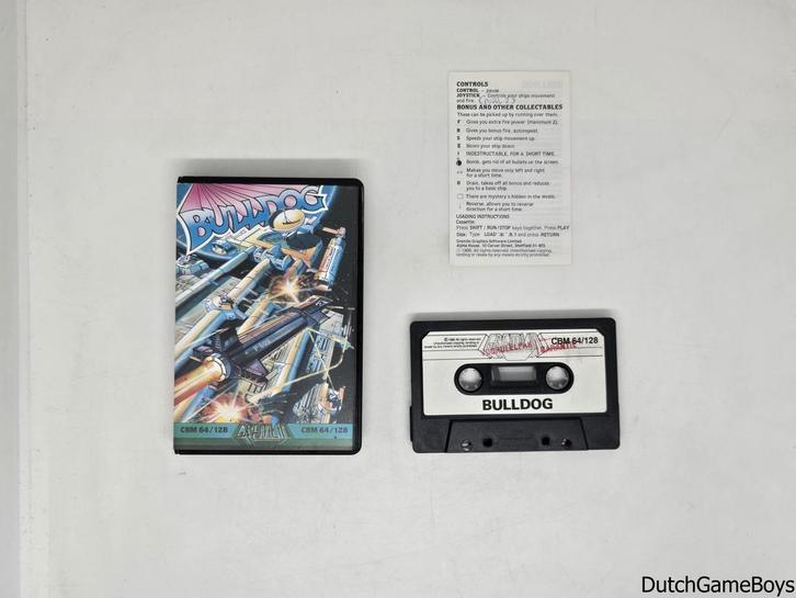Commodore 64 - Bulldog - Tape, Spelcomputers en Games, Games | Overige, Gebruikt, Verzenden