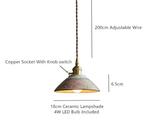 Nordic Keramische LED Hanglamp – Modern Ontwerp, E27 Fitting, Huis en Inrichting, Lampen | Hanglampen, Verzenden, Nieuw