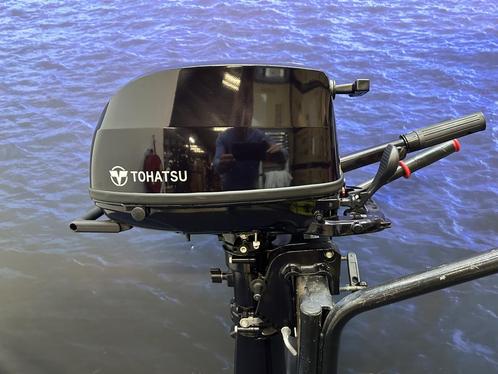 Tohatsu 5 pk buitenboordmotor, Watersport en Boten, Buiten- en Binnenboordmotoren, Buitenboordmotor, Minder dan 5 pk, Viertaktmotor