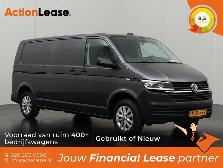 Volkswagen Transporter Bestelbus L2 H1 2022 Diesel Automaat, Auto's, Volkswagen, Dealer onderhouden, Te koop, Zwart, Automaat