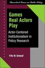 Games Real Actors Play 9780813399683 Fritz W Scharpf, Verzenden, Gelezen, Fritz W Scharpf