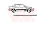 DEURBEKLEDING VOOR OPEL ASTRA G 1998-2004 0172954, Ophalen of Verzenden, Nieuw