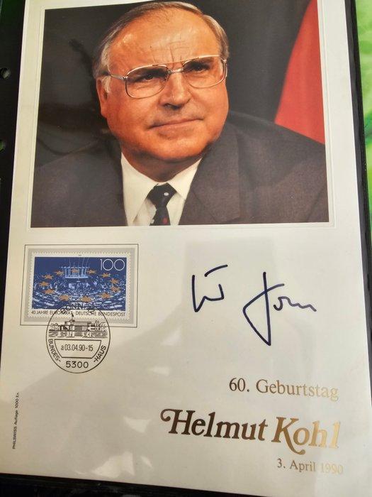 . - Helmut Kohl - 1990, Antiek en Kunst, Antiek | Boeken en Bijbels