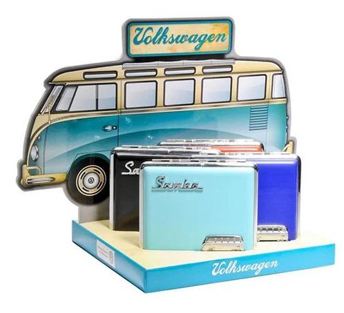 Volkswagen Samba, Verzamelen, Rookartikelen, Aanstekers en Luciferdoosjes, Tabaksdoos of Verpakking, Verzenden