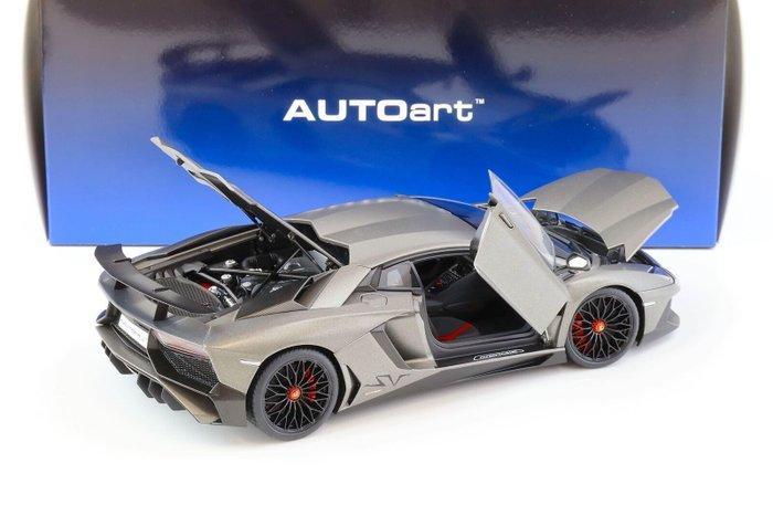 Autoart 1:18 - Modelauto - Lamborghini Aventador LP750-4 SV, Hobby en Vrije tijd, Modelauto's | 1:5 tot 1:12