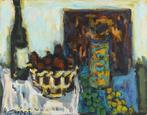 Henri Chapeau (1913-1986) - Nature morte aux fruits et à la, Antiek en Kunst, Kunst | Schilderijen | Klassiek
