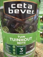 Cetabever tuinhout - ebben transparant zijdeglans - 0,75, Ophalen of Verzenden, Nieuw, Overige kleuren, Beits