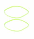 Haarband Elastiek Sport Anti Slip Neon Geel, Nieuw