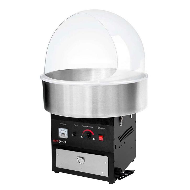 GGM Gastro | Suikerspinmachine - Ø 520mm - 950 Watt - Zwart, Zakelijke goederen, Horeca | Keukenapparatuur, Nieuw in verpakking