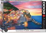 Manarola at Dusk - Italy Puzzel (2000 stukjes) |, Verzenden, Nieuw