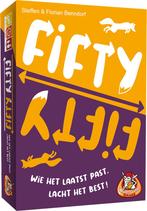 Fifty-Fifty - Kaartspel | White Goblin Games - Kaartspellen, Hobby en Vrije tijd, Gezelschapsspellen | Kaartspellen, Verzenden