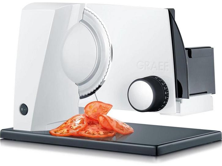 Graef SKS 11001 - Allessnijder - Ø 170mm gekarteld mes 170W, Huis en Inrichting, Woonaccessoires | Overige, Zo goed als nieuw