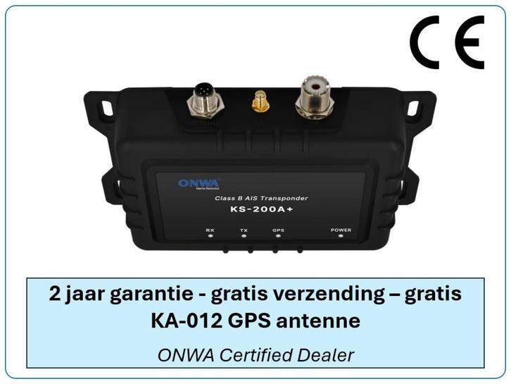 ONWA KS-200A+ 5W SOTDMA AIS transponder - 2 JAAR GARANTIE, Watersport en Boten, Navigatiemiddelen en Scheepselektronica, Communicatie