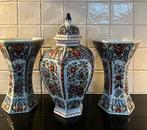 Vaas (3) - Kaststel - Aardewerk - Oud Delft, Antiek en Kunst