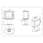 Houtkachel Nordflam Werona, Nieuw