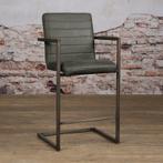 *WOONWINKEL* Tower Living Rocca Stoere Barstoel Industrieel, Huis en Inrichting, Barkrukken, Verzenden, Nieuw