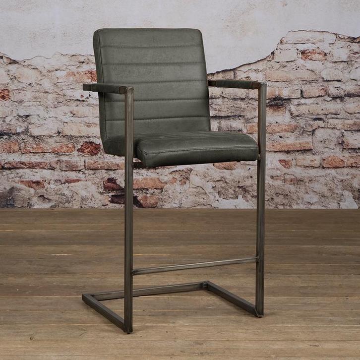 *WOONWINKEL* Tower Living Rocca Stoere Barstoel Industrieel, Huis en Inrichting, Barkrukken, Nieuw, Verzenden