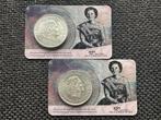 Nederland. Coincard 2½ Gulden 1960 + 1961 Laatste zilveren
