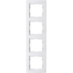 KOPP - Afdekraam - Paris HK05 - 4-voudig - Arctic Glans Wit, Doe-het-zelf en Verbouw, Elektra en Kabels, Ophalen of Verzenden